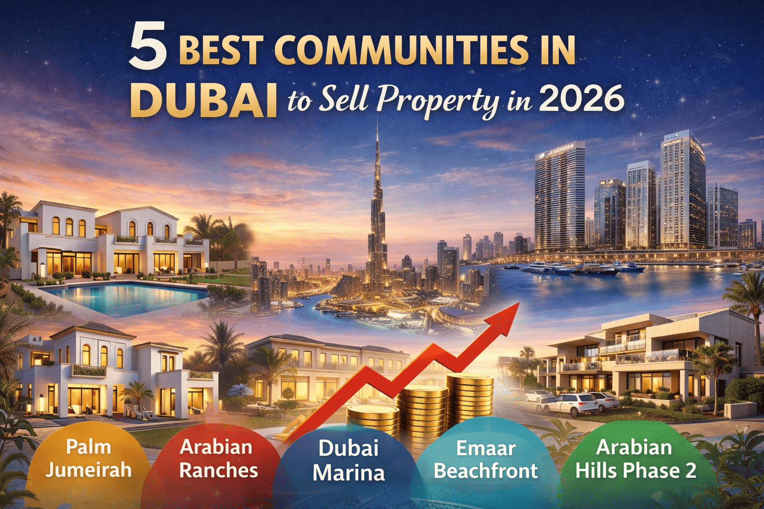 best communities in Dubai to sell property 2026
